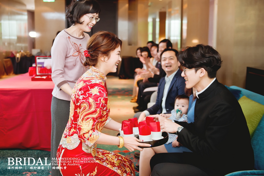 文定奉茶儀式婚禮攝影 | 台北國賓婚禮