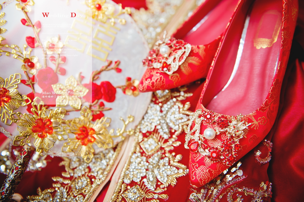 龍鳳褂 | 中式婚禮 | 秀禾服 | 繡花鞋